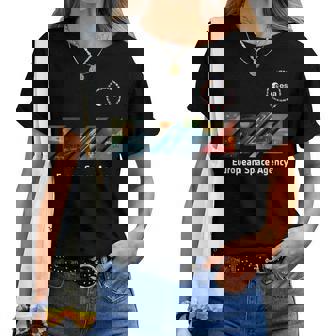 Esa Europeanpace Agency C'est La Mission De L'esa T-shirt femme - Cadeauxyz