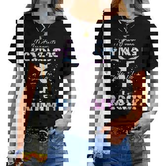 My Favorite Gymnast Calls Me Mommy Gymnastics Mom Women T-shirt - Thegiftio