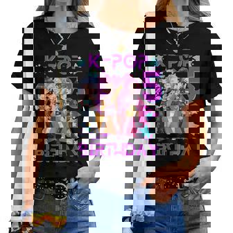 Chibi Kpop Girl It’S My 5Th Birthday Women T-shirt | Seseable FR