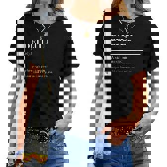 Definition Delulu Fandom Idol Meme Definition Women T-shirt | Mazezy