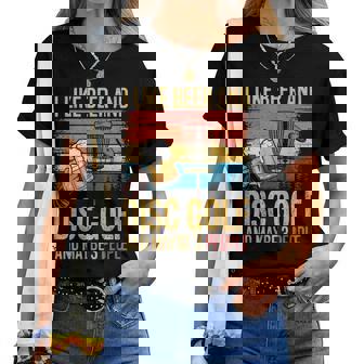 Disc Golf For Disc Golf Player Beer Women T-shirt | Mazezy