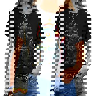 Gamer Cat Video Games Boys N Girls Gaming Women T-shirt | Mazezy