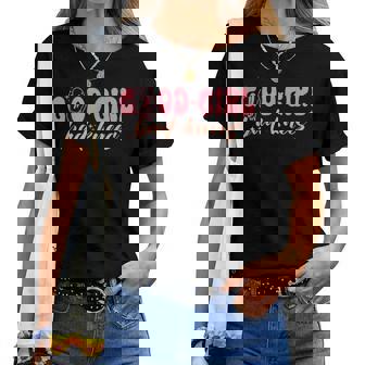 Good Girl Bad Knees 面白い 関係 膝の問題 ジョーク レディースTシャツ - Kawaiitshirt