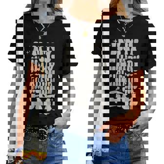 Groovy In My Military Girlfriend Era Deployment Women T-shirt - Thegiftio