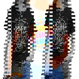 Happy New Year 2026 New Years Eve Party Fireworks Men Women T-shirt | Mazezy