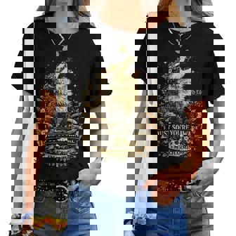 I'm Charming Opossum Floral Folklore Vintage Graphic Women T-shirt | Mazezy