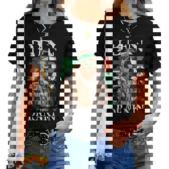 Irish Ben Drankin Beer St Pattys And Women Women T-shirt | Mazezy