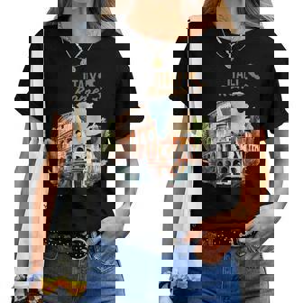 Italia Coliseo Roma I Love Italy Lover Camiseta de mujer - Regaloses