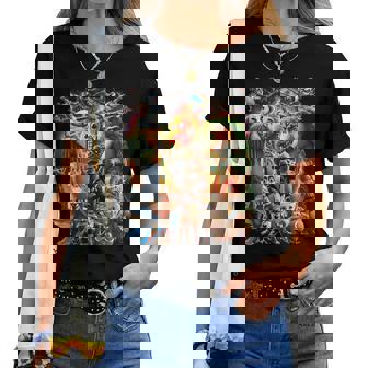 Italian-Brainrot Ai生成動物 Z世代 男性 女性 若者 レディースTシャツ - Kawaiitshirt