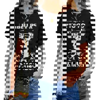 Je Peux Pas J'ai Muscu Humour Fitness Amour Chat Homme T-shirt femme - Cadeauxyz