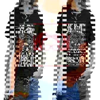 Just A Girl Who Loves Wrestling Girls & Women Wrestler Women T-shirt - Thegiftio