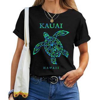 Kauai Hawaii Sea Turtle Boys Girls Toddler Women T-shirt - Thegiftio UK