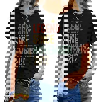 Legend November 2012 13Th Birthday Boy Girl 13 Year Old Women T-shirt | Seseable CA