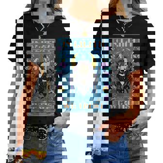 Lilith Goddess Floral Tarot Card In Lilith We Trust Women T-shirt | Mazezy