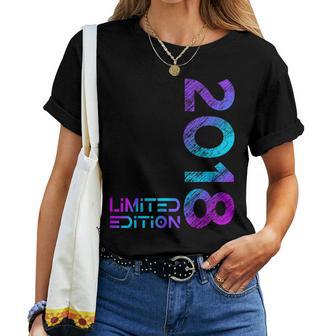 Limited Edition Jahrgang 2018 Junge Mädchen 8 Geburtstag T-shirt Frauen - Seseable