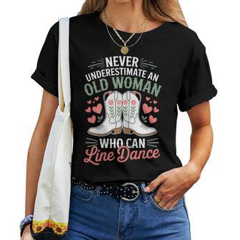 Line Dance Ieja Divertido Baile Línea Camiseta de mujer - Regaloses