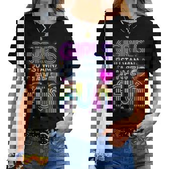 Lustiges 80Er Jahre Mädchen Just Wanna Have Fun 1970Er 1980Er Jahre T-shirt Frauen - Geschenkecke