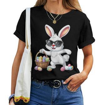 Lustiges Dabbing Bunny Ostern Happy Easter Für Jungen Mädchen Erwachsene T-shirt Frauen - Seseable