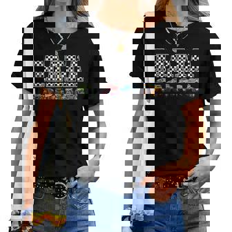 Mama Family Crew Monster Truck Lover Birthday Matching Women T-shirt - Thegiftio