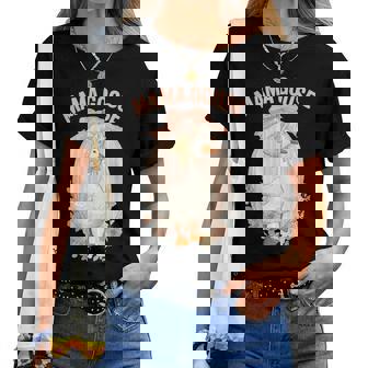 Mama Gooseilly Coquette Florealeintage Festa Della Mamma Maglietta da donna - Novitaregali