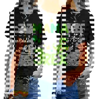 Mama Of The Three Rex Birthday Dinosaur Family Matching Women T-shirt - Thegiftio