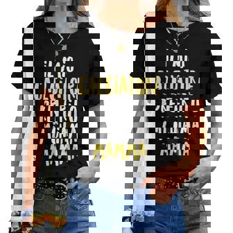 Mamma Di Figlio Calciatore Testo Divertente Mamme Maglietta da donna - Novitaregali