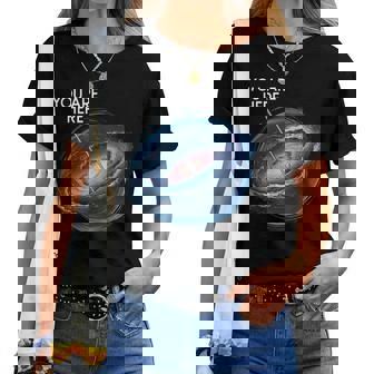 You Are Here Milky Way Galaxy Astronomía Hombres Es Niños Camiseta de mujer - Regaloses