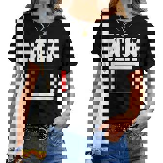 Mom Battery Low Mother Family Mama Mommy Mom レディースTシャツ - Kawaiitshirt