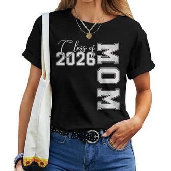 Mom Senior 2026 Proud Mom Of A Class Of 2026 Graduate Mother Women T-shirt | Mazezy