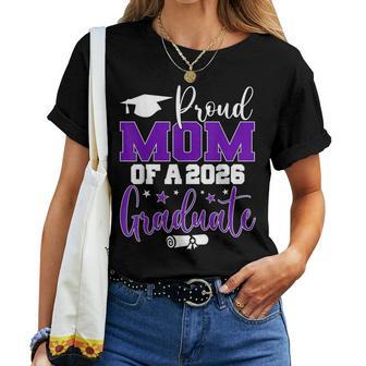 Mom Senior 2026 Proud Mom Of A Class Of 2026 Graduate Women T-shirt | Mazezy