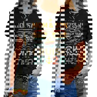 Mom And Son Cruise 2026 Tropical Adventure Women T-shirt - Thegiftio