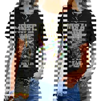 Monster Truck Nana Monster Truck Are My Jam Truck Lovers Women T-shirt | Mazezy