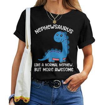 Nephewsaurus Definition From Aunt To Nephew Women T-shirt - Thegiftio UK