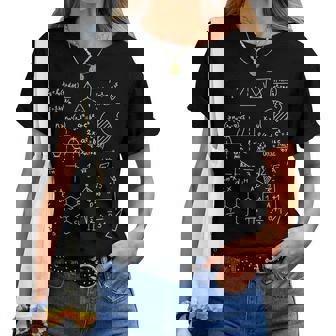 Nerd メンズ 数学 数学 面白い 女性 子供 学生 レディースTシャツ - Kawaiitshirt
