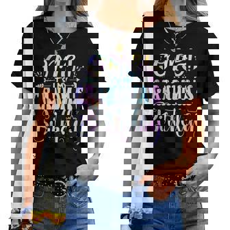 Omg It's My Grandma's Birthday Happy Bday Mother Tie Dye Women T-shirt - Thegiftio