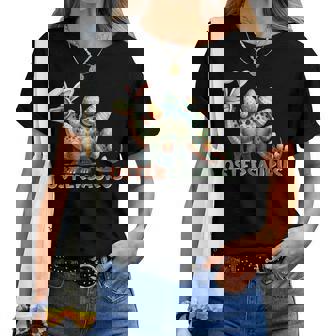 Ostergeschenke Ostern Outfit Junge Mädchen Dinosaurier Dino T-shirt Frauen - Seseable