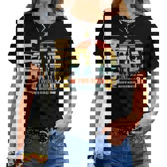 Papà Di Due Ragazze In Inferiorità Numerica D2quared Festa Del Papà Maglietta da donna - Novitaregali