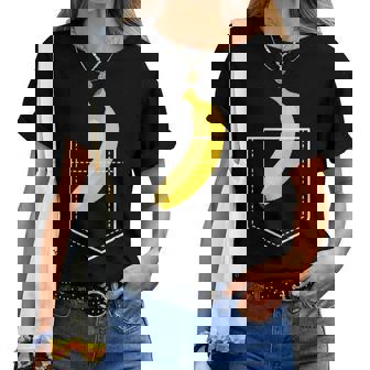 Plátano Para Hombres Es Amantes De La Fruta Plátano Amarillo Hawaiano Camiseta de mujer - Regaloses