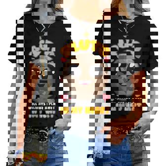 Plutóniempreerá Un Planeta En Mi Corazón Cuello Camiseta de mujer - Regaloses