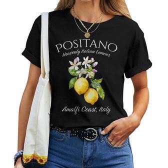 Positano Amalia Coast Italian Lemons Italy Women T-shirt - Thegiftio UK