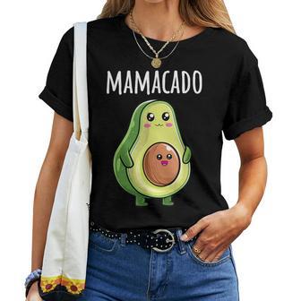 Pregnancy Announcement Mom Mamacado Women T-shirt - Thegiftio