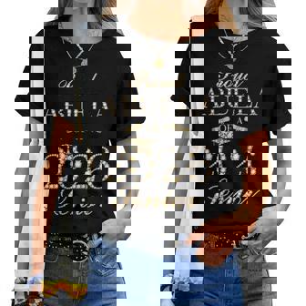 Proud Abuela Of A 2026 シニア 卒業 長袖tシャツ レディースTシャツ - Kawaiitshirt