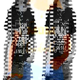 Proud Mom Of 2025 Graduate College Graduation Party Women T-shirt - Thegiftio