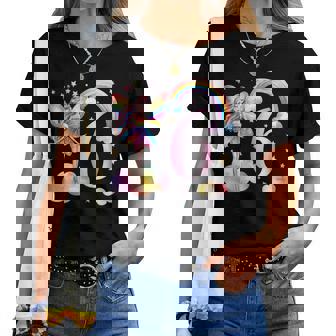 Ragazze 6° Compleanno Fata Arcobaleno Fata Elfo Compleanno Maglietta da donna - Novitaregali