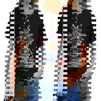 Read Books Be Kind Stay Weird Dragon Women T-shirt - Thegiftio