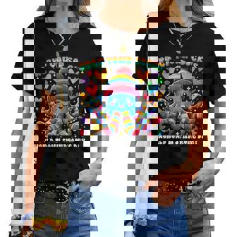 Rock Your Socks World Down Syndrome Day Rainbow Octopus Women T-shirt - Thegiftio