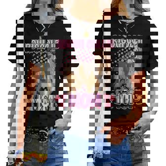 Rough Collie Mom Pastorecozzese Collie A Pello Lungo Maglietta da donna - Novitaregali