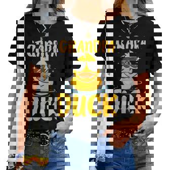 Rubber Duck Grandpa Duck Rubber Duckies Women T-shirt - Thegiftio