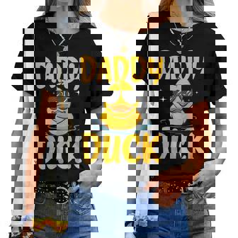 Rubber Duckies Daddy Duck Rubber Duck Women T-shirt - Thegiftio