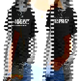 Sicherheit -Ecurity Guard Uniform And German レディースTシャツ - Kawaiitshirt